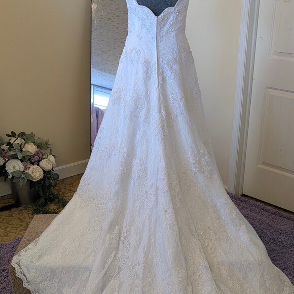 Alfred Angelo Sapphire Ballgown size 8